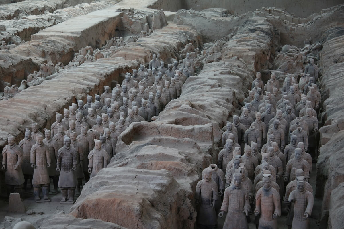 Visiter la Chine - Monuments Mausolée empereur Qin